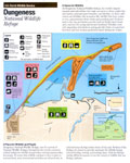 Map of Dungeness Natl Wildlife Refuge